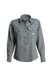 Rasco FR Women's GlenGuard Uniform Shirt (SALES) Gray / S