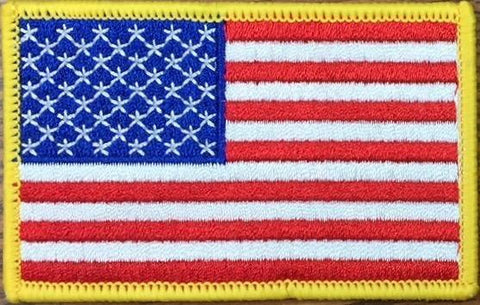 American Flag Patch Embroidery