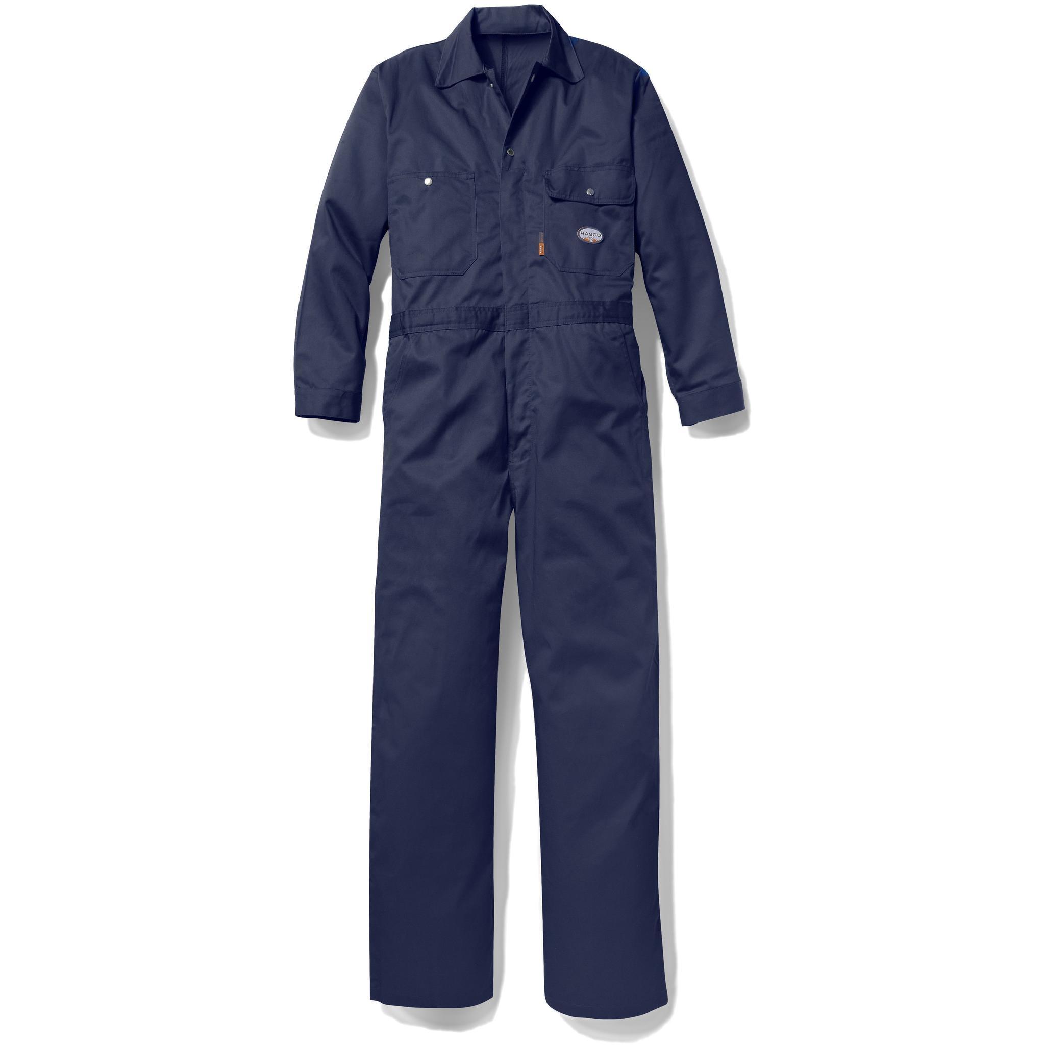 Rasco FR Hi-Vis 88/12 Coverall w/ Segmented Trim - ANSI Yellow