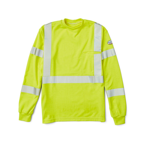 Rasco FR T-Shirt w/ Segmented Trim - ANSI Yellow ANSI Yellow / S