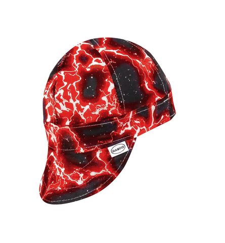 Rasco Red Lightning Welding Cap 6 3/4 / Red